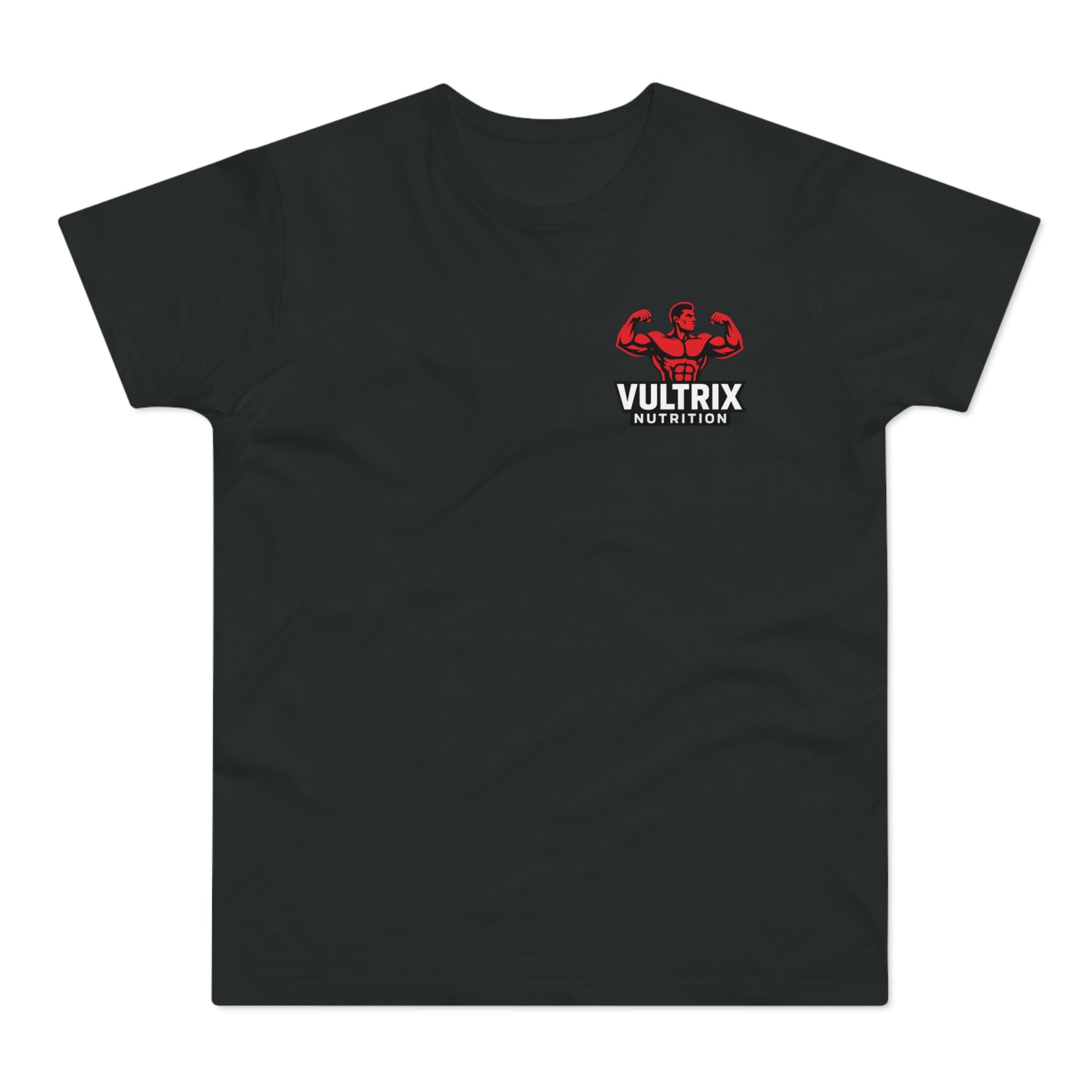 Vultrix Nutrition Mens T-Shirt — Muscle Logo Gym Tee