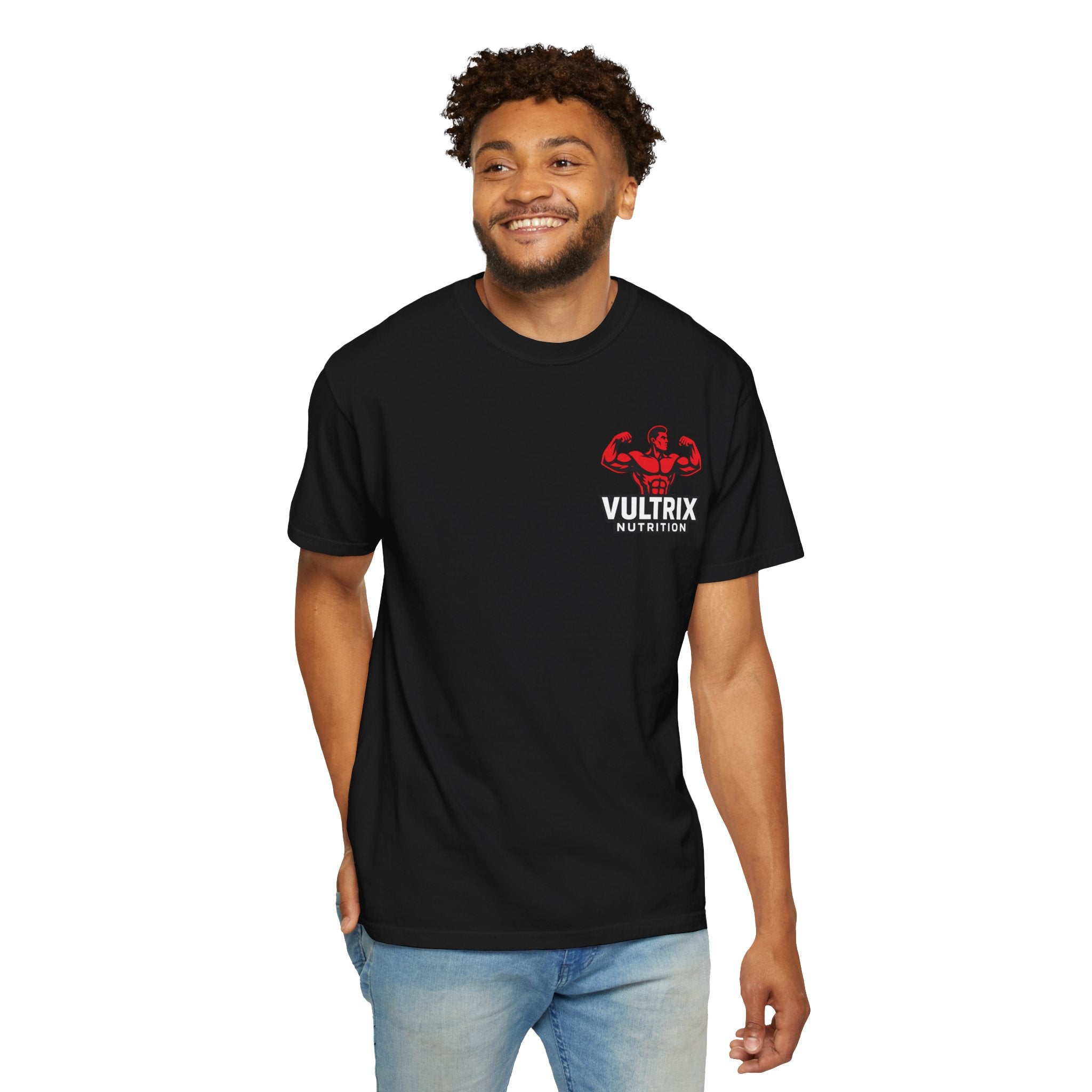 Vultrix Nutrition Muscle Logo T-Shirt — Fitness Gym Tee